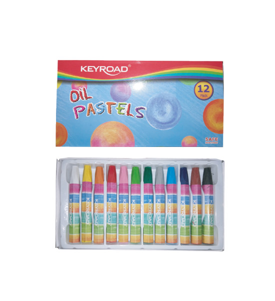 Crayones Oleo Pastel, Caja x 12 Colores